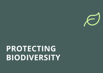 Protecting biodiversity